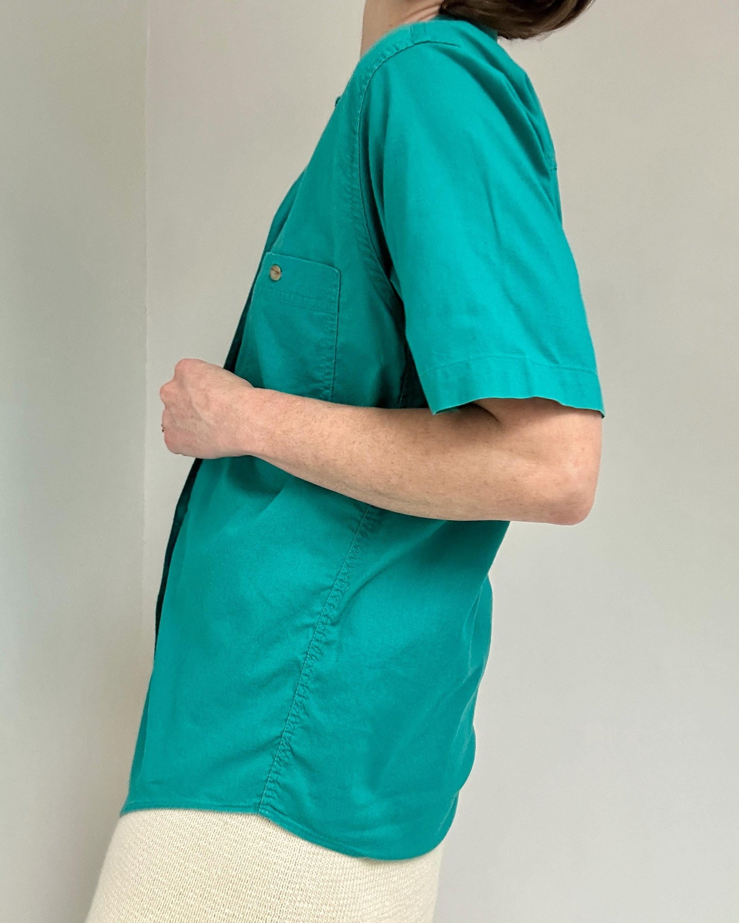 80s LL Bean adventure button