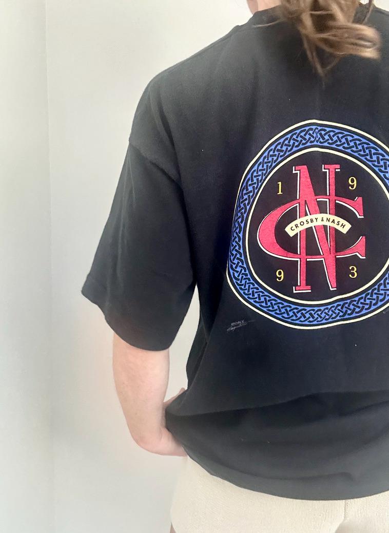 1993 Crosby & Nash single stitch