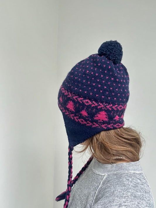 vintage pine tree ski hat