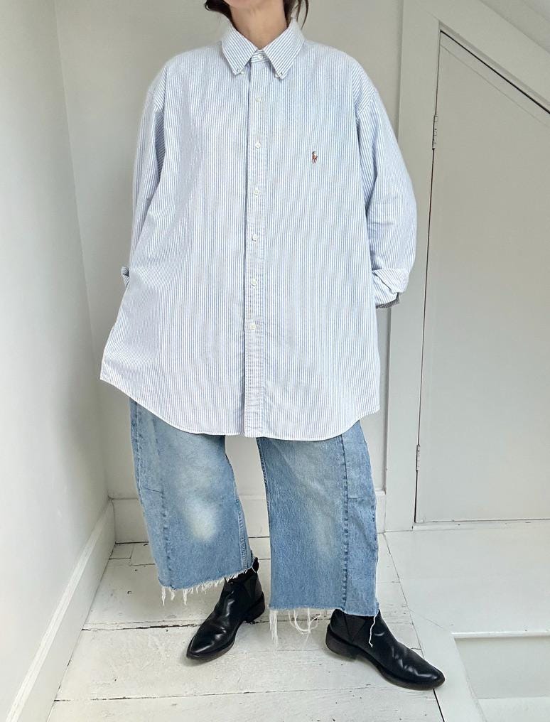 Ralph Lauren pinstripe Oxford