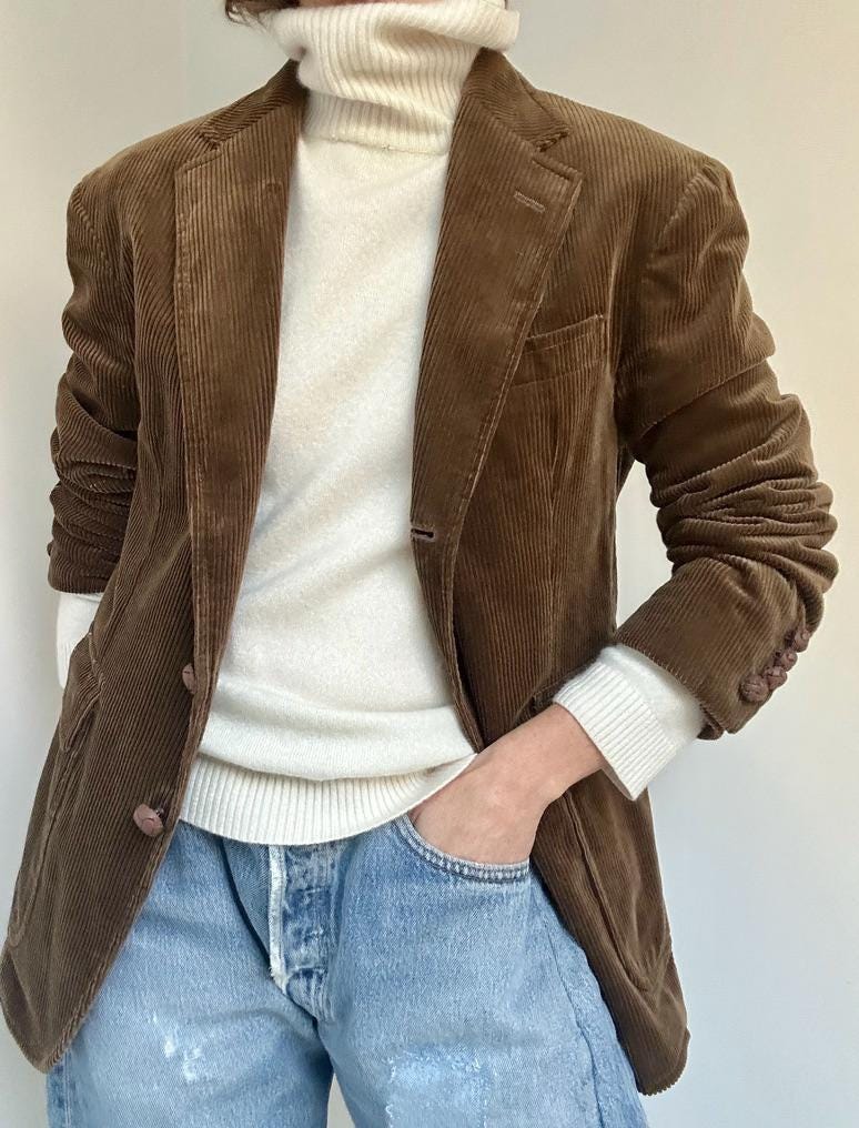 Polo by Ralph Lauren wide wale corduroy blazer