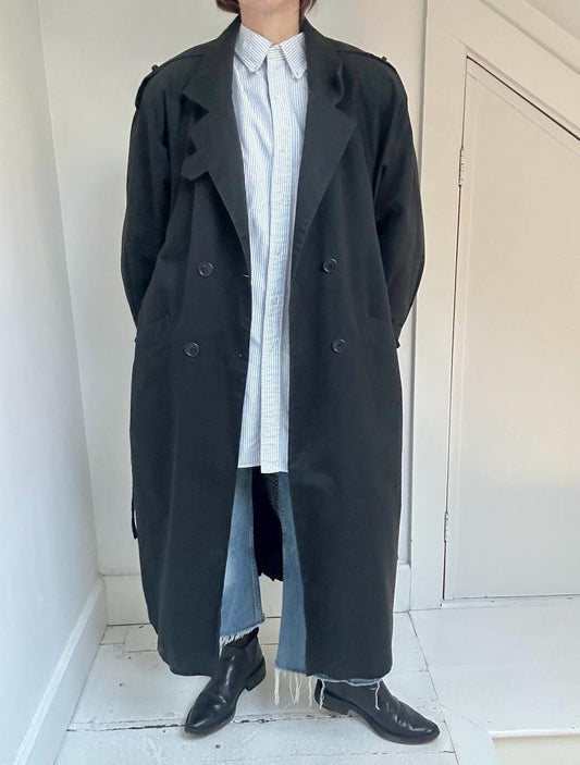 Epic 80s trench coat